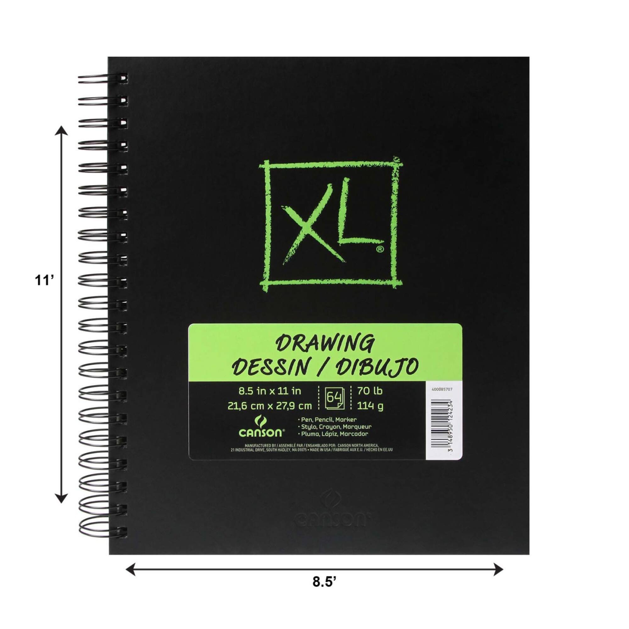 Canson® XL® Drawing Book, 8.5" x 11"
